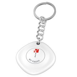 Localizador Verbatim Bluetooth MyFinder Verbatim Blanco y Negro Paquet