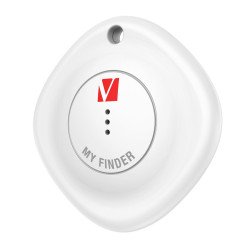 Localizador Verbatim Bluetooth MyFinder Verbatim Blanco y Negro Paquet