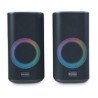 Altavoces de Escritorio Verbatim RGB Estéreo para Juego Color Negro