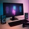 Altavoces de Escritorio Verbatim RGB Estéreo para Juego Color Negro