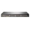 Switch HP Aruba 2930F 48G PoE+ 4SFP+, 48 puertos RJ45 10/100/1000 Poe+ (370w) y 4 SFP+ (1/10ge) administrable capa 3 (rip, ospf,