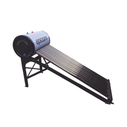 Boiler solar de baja presión con 9 tubos de vacío de mayor resistencia y termotanque inoxidable de grado alimenticio de 90 l, re