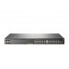 Switch HP Aruba 2930f 24g Poe+ 4 SFP, 24 puertos RJ45 10/100/1000 Poe+ (370w) y 4 SFP (1g) administrable capa 3 (rip, ospf, acls