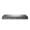 Switch HP Aruba 2930f 48g Poe+ 4 SFP, 48 puertos RJ45 10/100/1000 Poe+ (370w) y 4 SFP (1g) administrable capa 3 (rip, ospf, acls