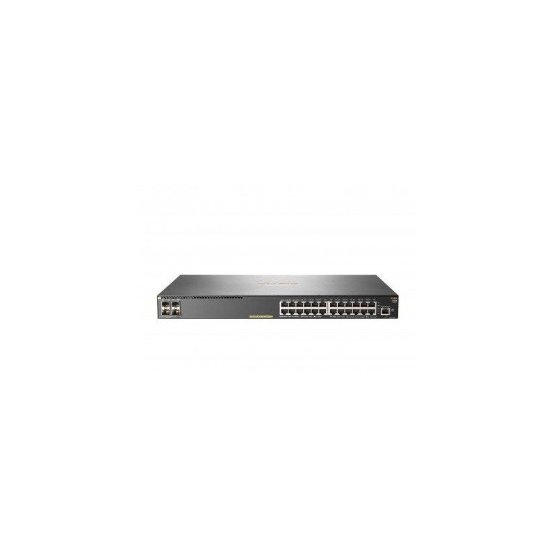 Switch HP Aruba 2930f 24g Poe+ 4 SFP+, 24 puertos RJ45 10/100/1000 Poe+ (370w) y 4 SFP+ (1/10ge) administrable capa 3 (rip, ospf Switch HP Aruba 2930f 24g Poe+ 4 SFP+, 24 puertos RJ45 10/100/1000 Poe+ (370w) y 4 SFP+ (1/10ge) administrable capa 3 (rip, ospf