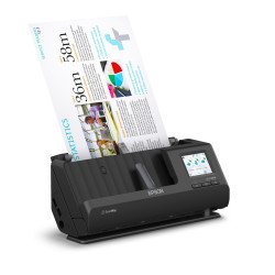 Escáner inalámbrico de documentos Epson WorkForce ES-C380W, con Pantalla Tactil