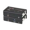 Mini consola extensora USB VGA Cat5 USB de hasta 320 pies