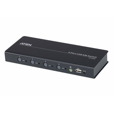 Switch KM USB| 4 Puertos, Boundless Switching, RS232