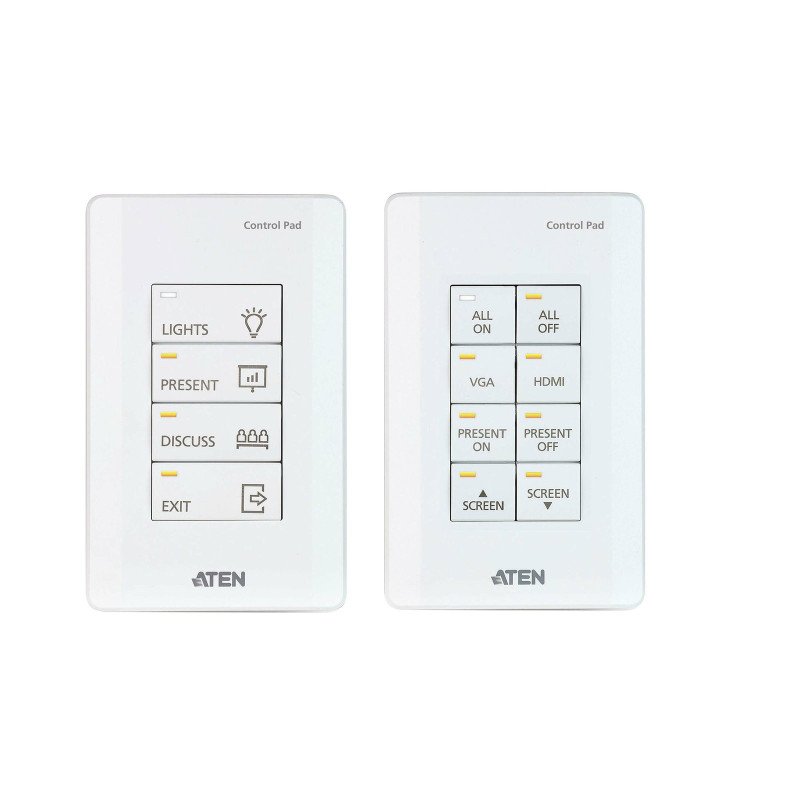 Sistema de control ATEN: panel de control de 8 botones