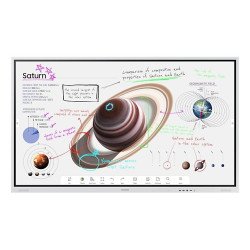 Pantalla Interactiva Touch de 75" con Lápiz Táctil, conectividad Wifi, USB, RJ45, RS232, HDMI, Salida Touch, Tizen SO, compatibl