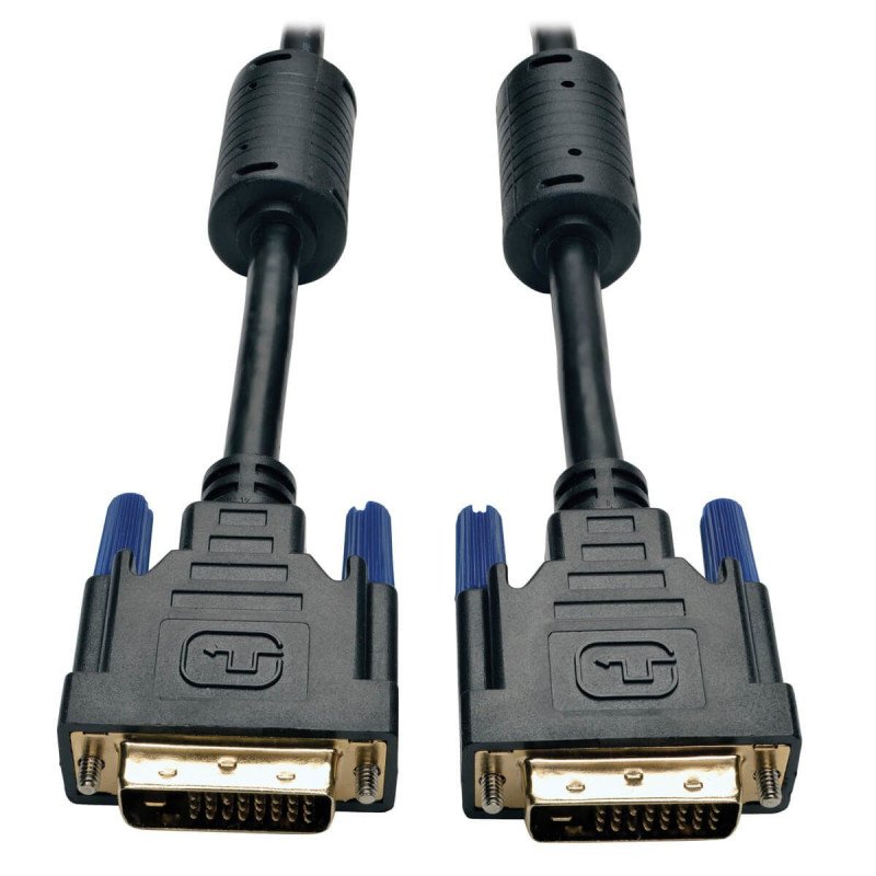Cable DVI de Doble Enlace, Cable para Monitor TMDS Digital DVI (DVI-D M/M), 7.62 m [25 pies] - El cable TMDS de Doble Enlace DVI