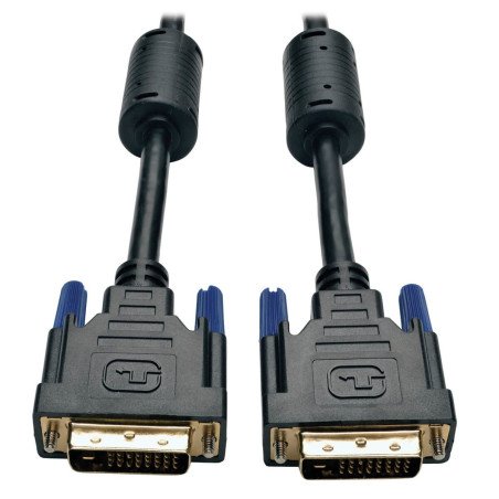 Cable DVI de Doble Enlace, Cable para Monitor TMDS Digital DVI (DVI-D M/M), 7.62 m [25 pies] - El cable TMDS de Doble Enlace DVI