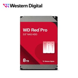 Disco duro interno WD red pro 8TB 3.5 escritorio SATA3 6gb/s 512mb 7200rpm 24x7 hotplug nas 1-24 bahías