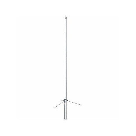 Antena para base/repetidor de fibra de vidrio para VHF de 1 sección a 5/8 de onda