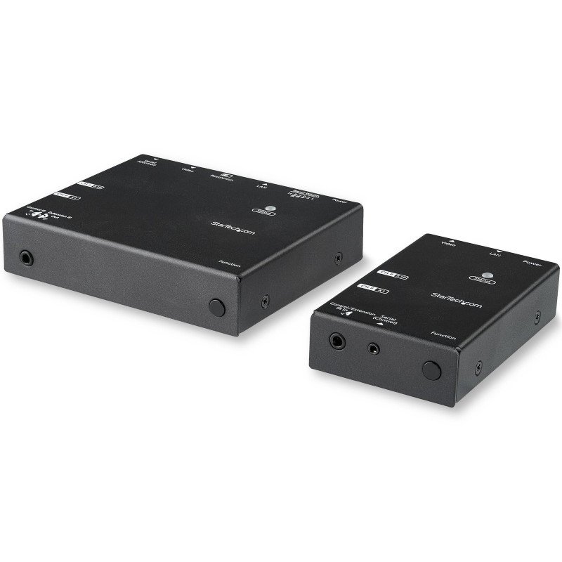 Kit Extensor HDMI por IP con Compresión Avanzada de Video, 1920 x 100 Pixeles, Transmisor y receptor AV, 15 m, Alámbrico, Negro