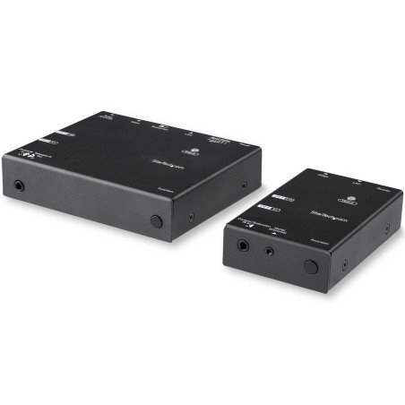 Kit Extensor HDMI por IP con Compresión Avanzada de Video, 1920 x 100 Pixeles, Transmisor y receptor AV, 15 m, Alámbrico, Negro