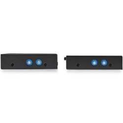 Kit Extensor HDMI por IP con Compresión Avanzada de Video, 1920 x 100 Pixeles, Transmisor y receptor AV, 15 m, Alámbrico, Negro
