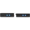Kit Extensor HDMI por IP con Compresión Avanzada de Video, 1920 x 100 Pixeles, Transmisor y receptor AV, 15 m, Alámbrico, Negro