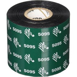 RIBBON RESINA 60mmx450m (2.36inx1476ft), 5095, High Performance, 25mm (1in) core, Tabletop. Seis rollos