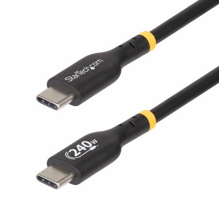 Cable de Carga USB-C de 1m, Cable USB Tipo C, Certificación USB-IF, PD de 240W EPR, Cable USB 2.0 USB-C de Carga para Laptops, R