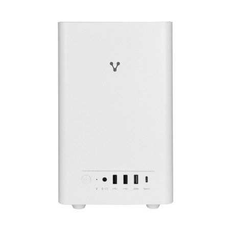 Gabinete para computadora, Micro ATX, ITX Placa base admitida, Minitorre, Blanco, 500W, 4 x USB(s), 2 x USB 2.0, 1 x USB 3.0