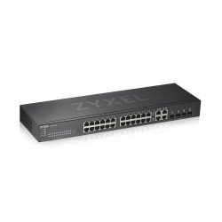 Switch ZyXEL GS1920-24V2 24 puertos RJ45 100/1000 Mbps + 4 puertos combo RJ45/SFP 1000 Mbps administrable-l2 compatible con nébu