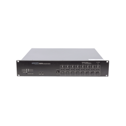 Controlador de extensión de evacuación de voz - 8 zonas, 500w, soporta