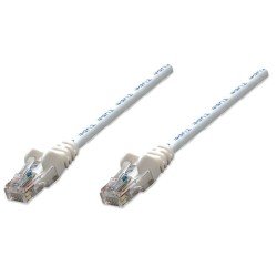 Cable de red Intellinet 0.5 m (1.5 pies), Cat. 6 UTP, blanco