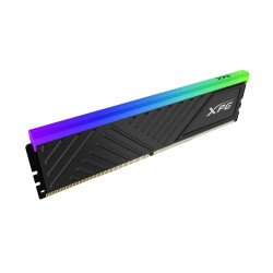 Memoria Adata UDIMM DDR4 16GB PC4-25600 3200MHz CL16 288pin 1.35v XPG spectrix d35g RGB negro con disipador PC, gamer, alto rend