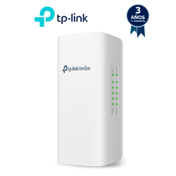 Switch Omada Smart de 5 puertos Gigabit, 1 PoE++ In y 4 PoE+ Out para exterior