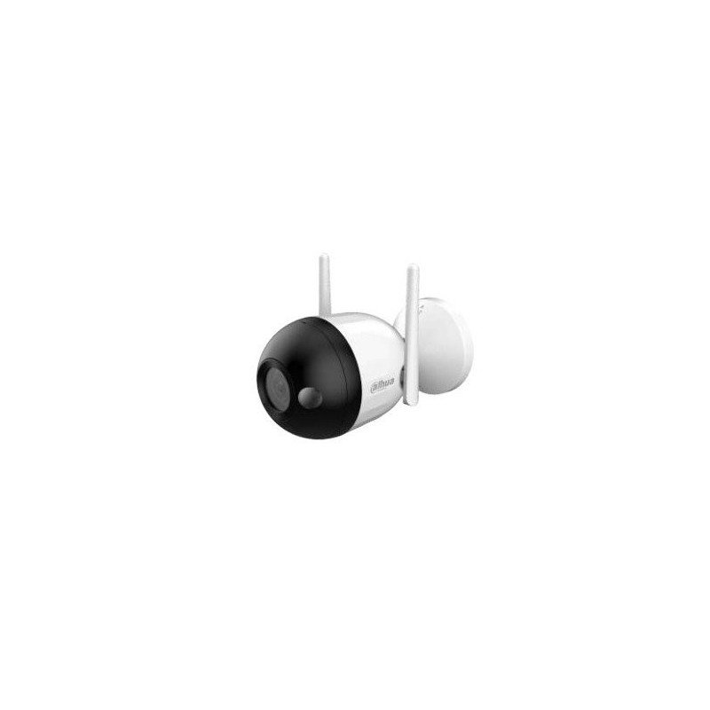 Cámara IP Bullet WiFi de 4 Megapíxeles con Dual Light, disuasión activa, audio bidireccional (micrófono y altavoz), Full Color h