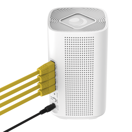 Router Home Mesh RV22 Ideal para Soluciones Residenciales, Doble Banda (2.4 y 5 GHz), Wi-Fi 6, Diseño Estético, Gestión Vía Soft