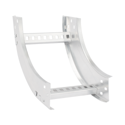 Curva Vertical Interior de Aluminio de 90° Perfil Z, Peralte 3 1/4", Ancho 9", Radio 8", Incluye Tornillería (CHVI90EZ314R8X9AK)