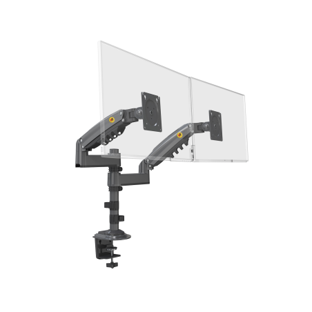 Montaje de Escritorio articulado para 2 monitores de 17 a 27", Soporta