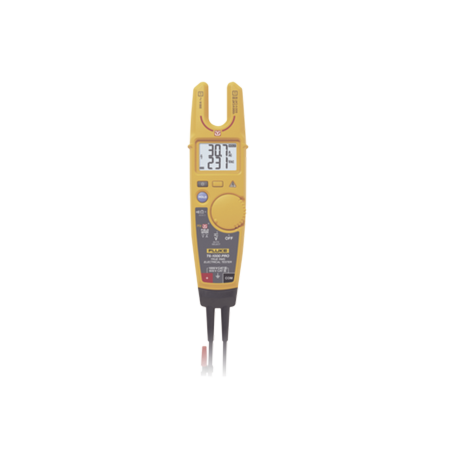 Probador Eléctrico de Pinza Abierta Field Sense, Medición de Tensión 1000 Vca y Corriente 200 A Simultáneos. Aplicación Eléctric