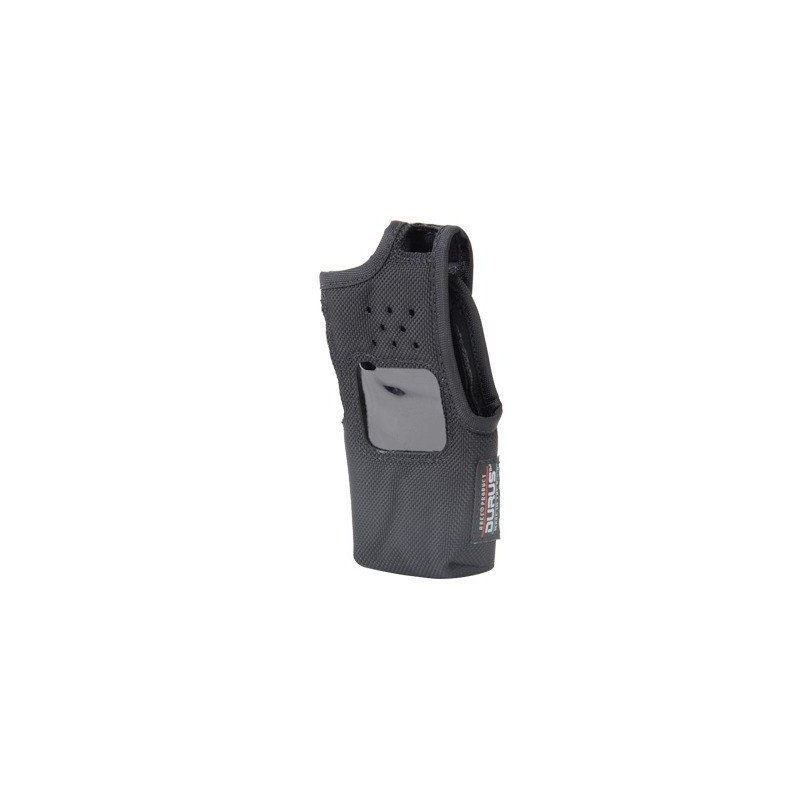 Funda de Nylon con lazo para cinto, capuchón auto-adherible para botones y visor frontal de pantalla para IC-F3021, IC-F4021, IC
