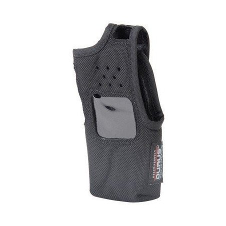 Funda de Nylon con lazo para cinto, capuchón auto-adherible para botones y visor frontal de pantalla para IC-F3021, IC-F4021, IC