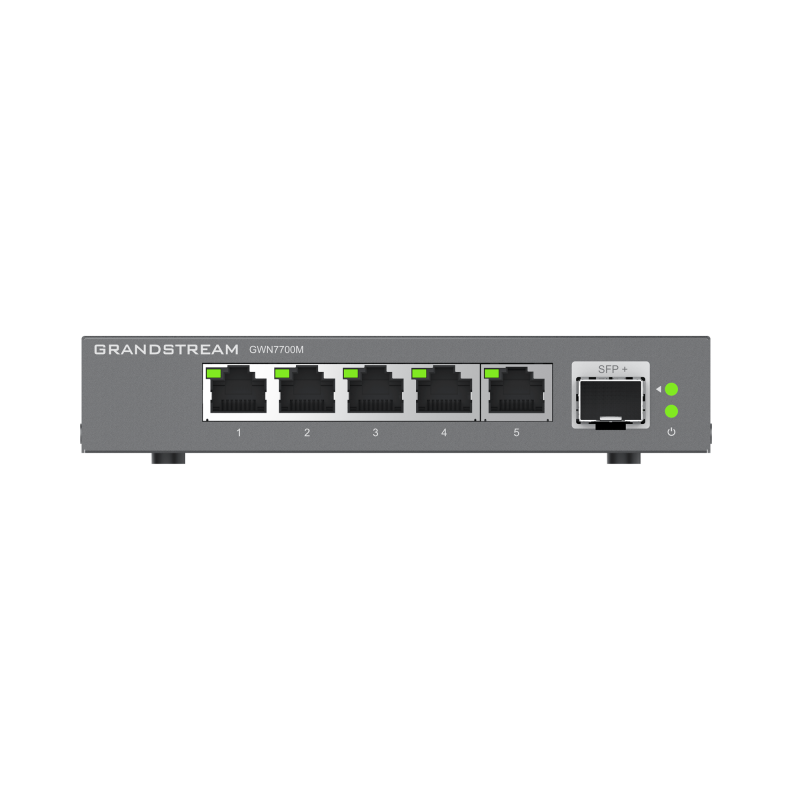Switches de red Multi-Gigabit de 2.5G No Administrable, 5 Puertos RJ45 de 100/1000/2500Mbps, 1 puerto de fibra SFP+