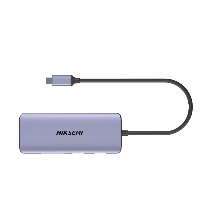 Hub (Adaptador) USB - C, 8 en 1, 1 Salida HDMI (4K), 1 Salida USB 2.0, 3 Salidas USB 3.0, 1 Salida SD (Memoria SD), 1 Salida TF