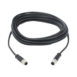 Cable Extensor de Vídeo y Audio de 10 Metros, Conector Tipo Aviación, 