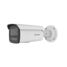 Cámara [Dual Light + 2 Micrófonos Integrados] Bala IP 6 Megapixel, Lente 4 mm, 80 mts Luz Blanca + 80 mts IR, ACUSENSE, Exterior