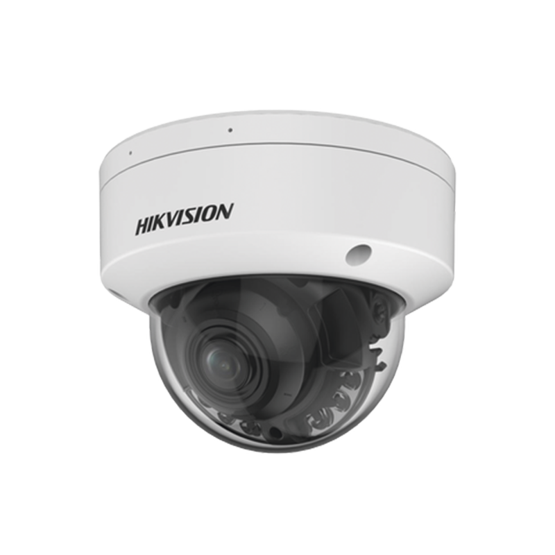Cámara domo IP 4 Megapixel, Lente Motorizado 2.7 - 13.5 mm, Dual Light