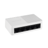 Switch No Administrable de 5 Puertos para Escritorio, Fast Ethernet 10, 100 Mbps, Diseño Compacto y Estético