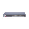 Switch Gigabit PoE+, Administrable, 24 Puertos 1000 Mbps PoE+, 1 Puerto 1000 Mbps Uplink, 1 Puertos SFP Uplink Configuración Rem