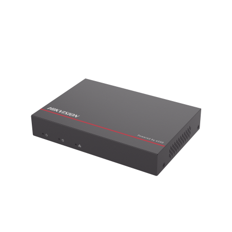 NVR + eSSD, 4 Megapixel, 4 Canales IP, 4 Puertos PoE+, eSSD de 1 TB, ACUSENSE, Diseño Compacto y Cero Ruido
