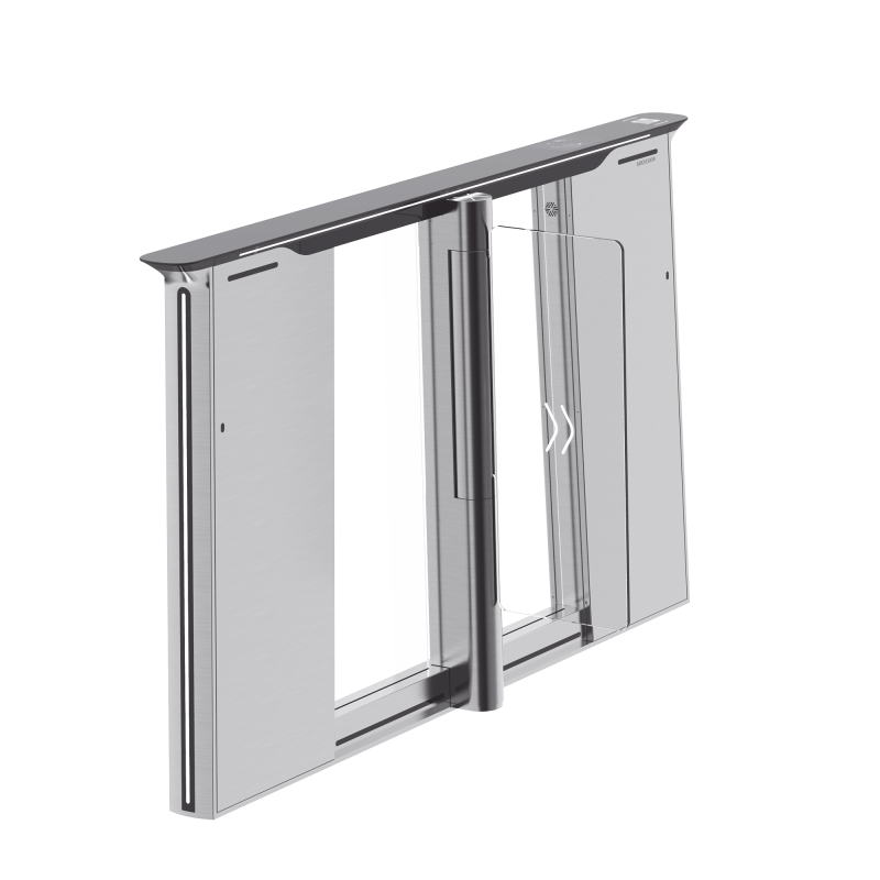 Torniquete con Reconocimiento Facial y Lector QR Embebidos, IZQUIERDO, 100 mil usuarios, Carril de 90 cm, Requiere Torniquete De