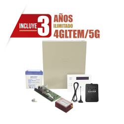 (3 Años 4GLTEM/5G ILIMITADO INCLUIDO) Kit Vista48LA con comunicador 4G