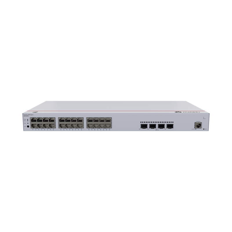 Switch Gigabit Administrable PoE Capa 2, 24 puertos 10/100/1000 Mbps (PoE), 4 Puertos SFP+ Uplink, 400W, PoE Perpetuo, Administr