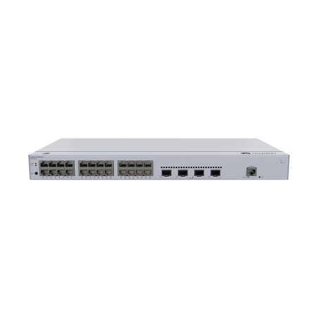 Switch Gigabit Administrable Capa 2, 24 puertos 10/100/1000 Mbps, 4 Puertos SFP+ Uplink, Administración Nube Gratis