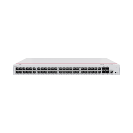 Switch Gigabit Administrable Capa 2, 48 puertos 10/100/1000 Mbps, 4 Puertos SFP+ Uplink, Administración Nube Gratis